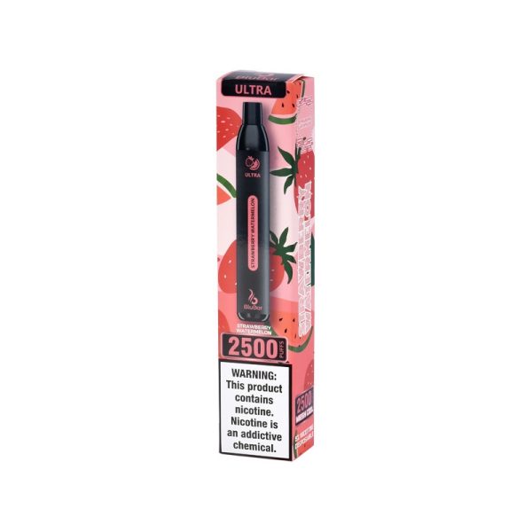 Vape Descartável BluBar Ultra Strawberry Watermelon - 2500 Puffs