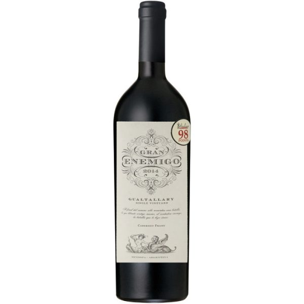 Vinho Gran Enemigo Gualtallary Cabernet Franc 2014 750mL