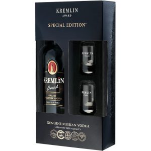 Vodka Kremlin Award Grand Premium + Copo - 750mL