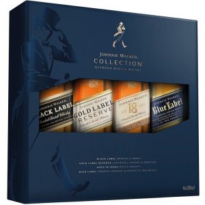 Whisky Johnnie Walker Collection Pack 4x200mL