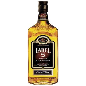 Whisky Label 5 Classick Black Blended 1 Litro